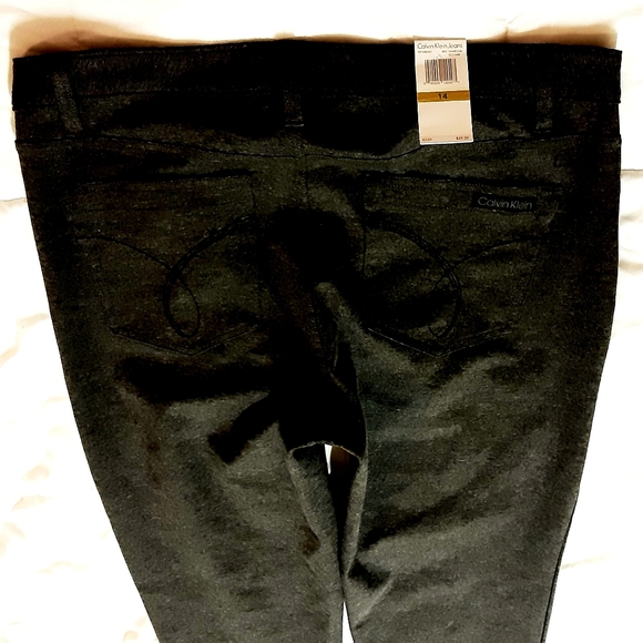 Calvin Klein Pants Size 14 Stretch Trouser NWT - Picture 6 of 9